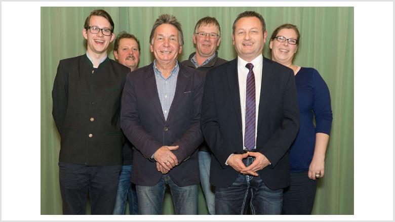 v.l.n.r.: Marquardt Petersen, Andreas Martens, Ingo Bork, Frank Plambeck, Klaus Cybulla, Inka Munstermann. Foto: Jörg Kasischke